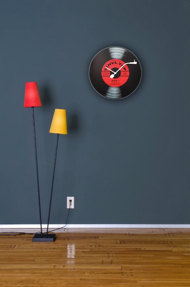 NeXtime Wandklok Vinyl Tap Ã 43 cm