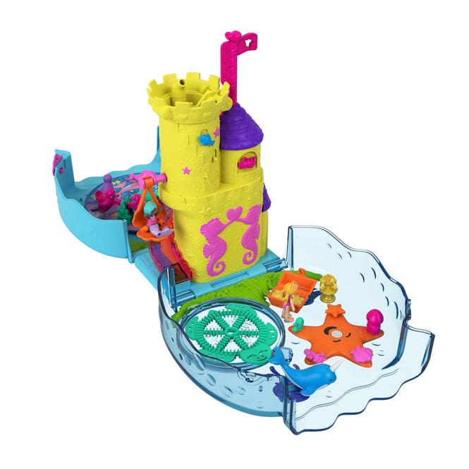 Polly Pocket - Seifenblasen Aquarium mit Unterwasserthema
