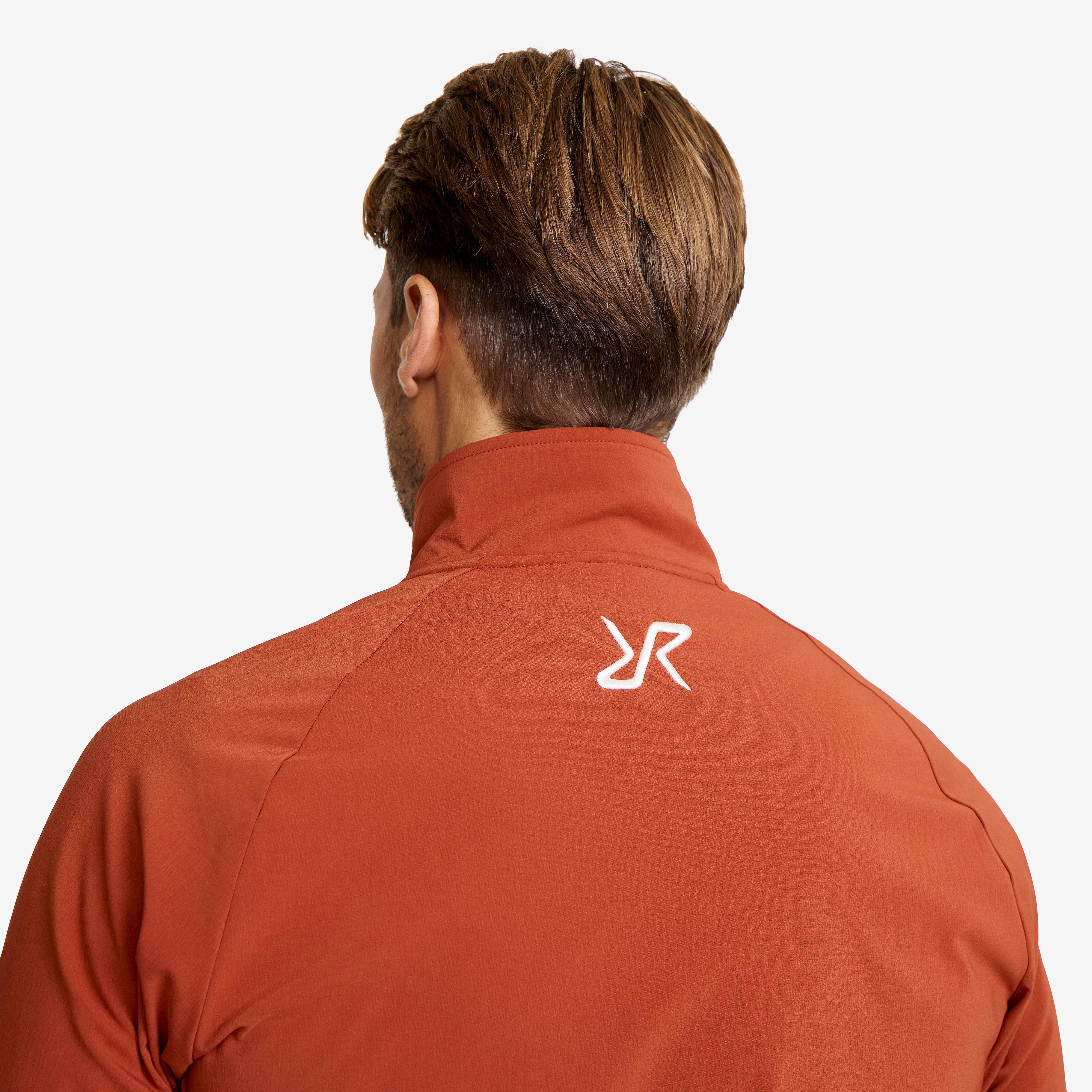 Exciter Light Softshell Jacket Herre Rusty Orange