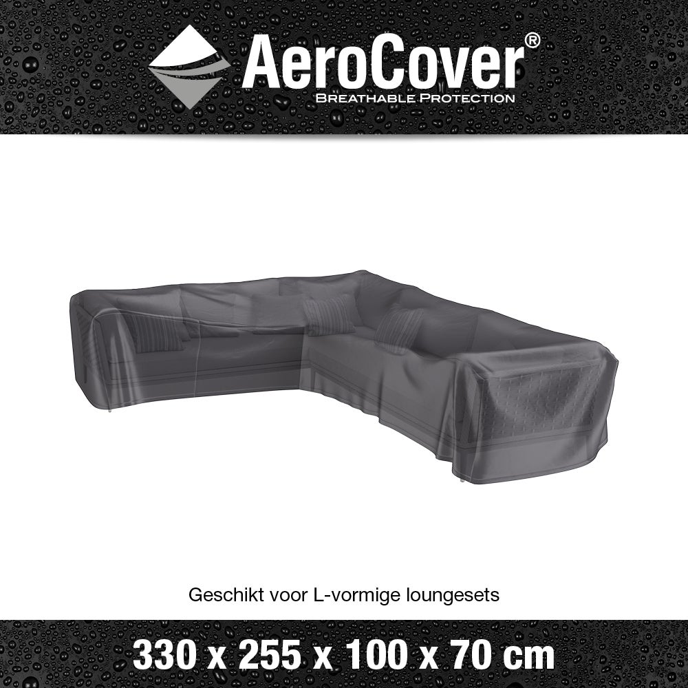 Platinum Outdoorable loungesethoes links AeroCover 330 x 255 x 70 cm