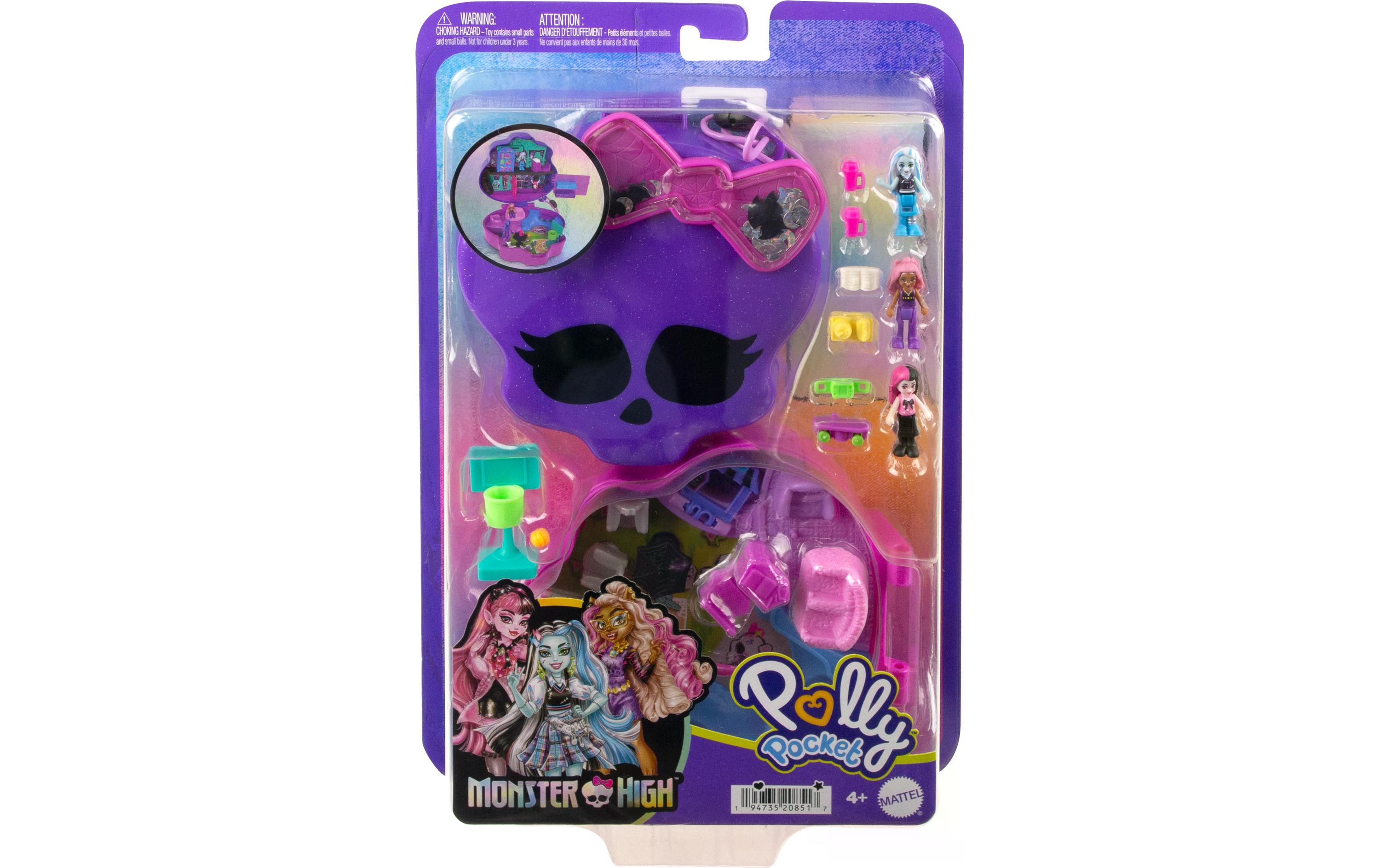 Spielset Polly Pocket Monster High Partnership CompactPuppen-Spielset