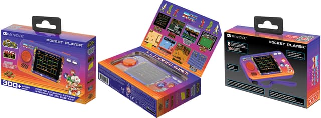 My Arcade Pocket Player Data East Hits håndholdt konsol