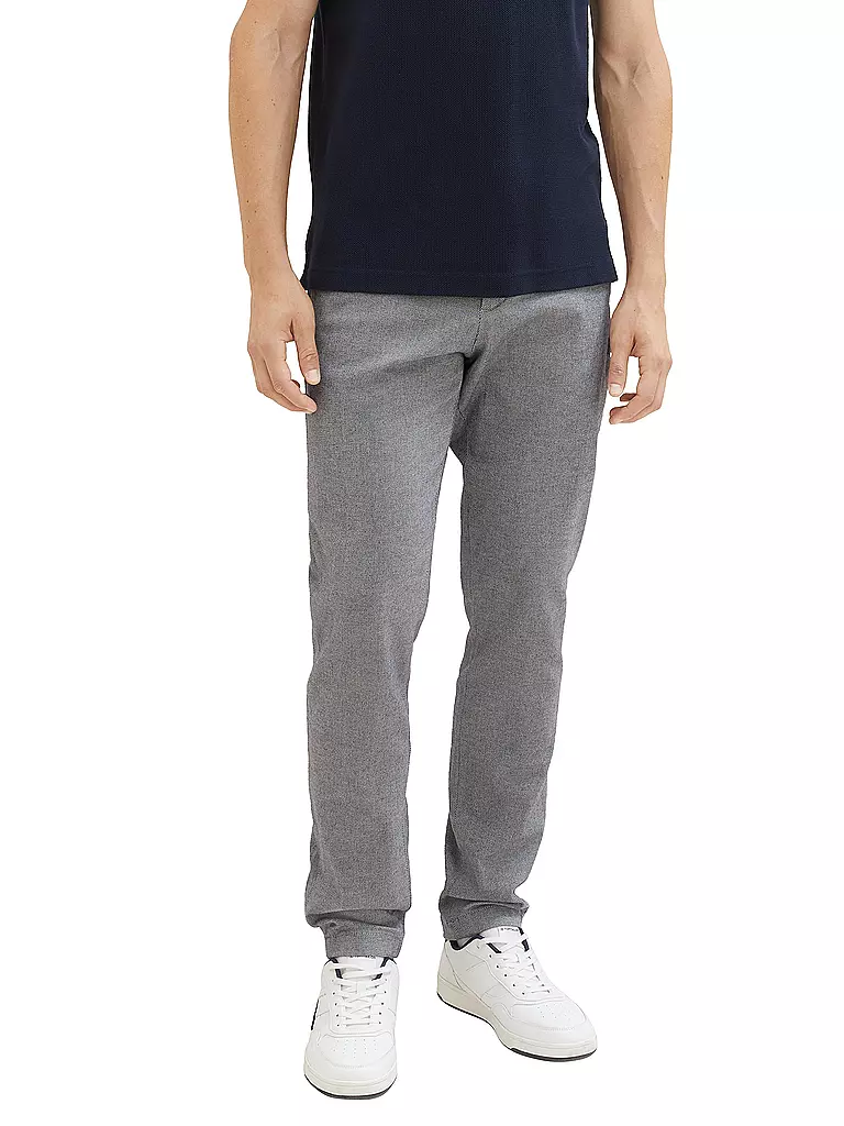 TOM TAILOR Chino Slim Fit  hellgrau