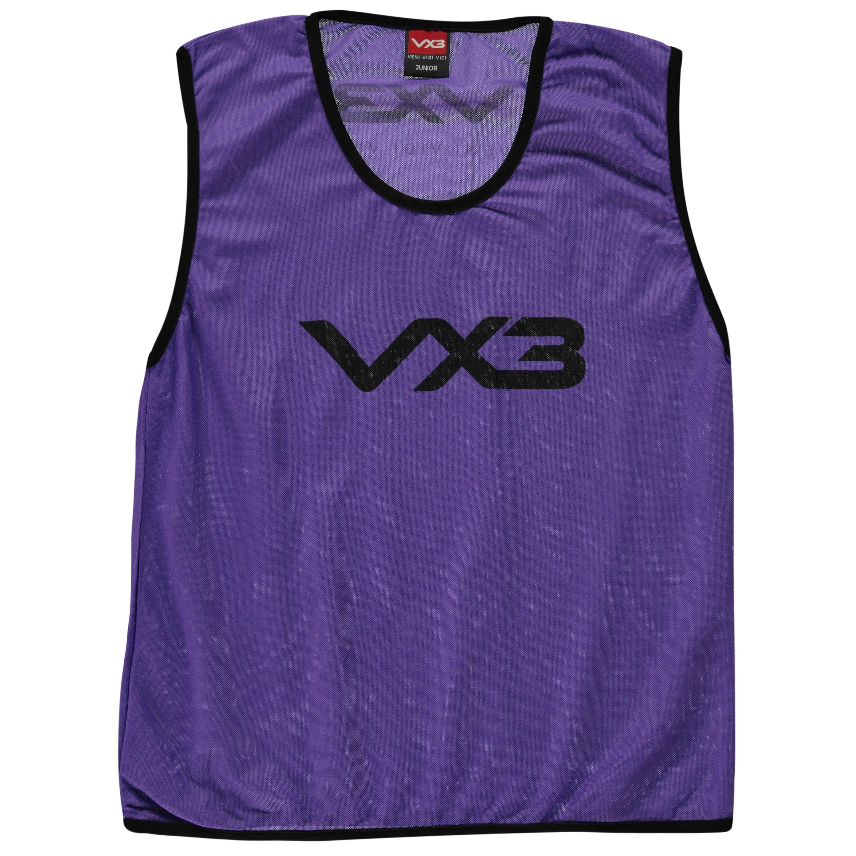 VX3 VX3 Hi Viz Mesh Training Bibs Junior