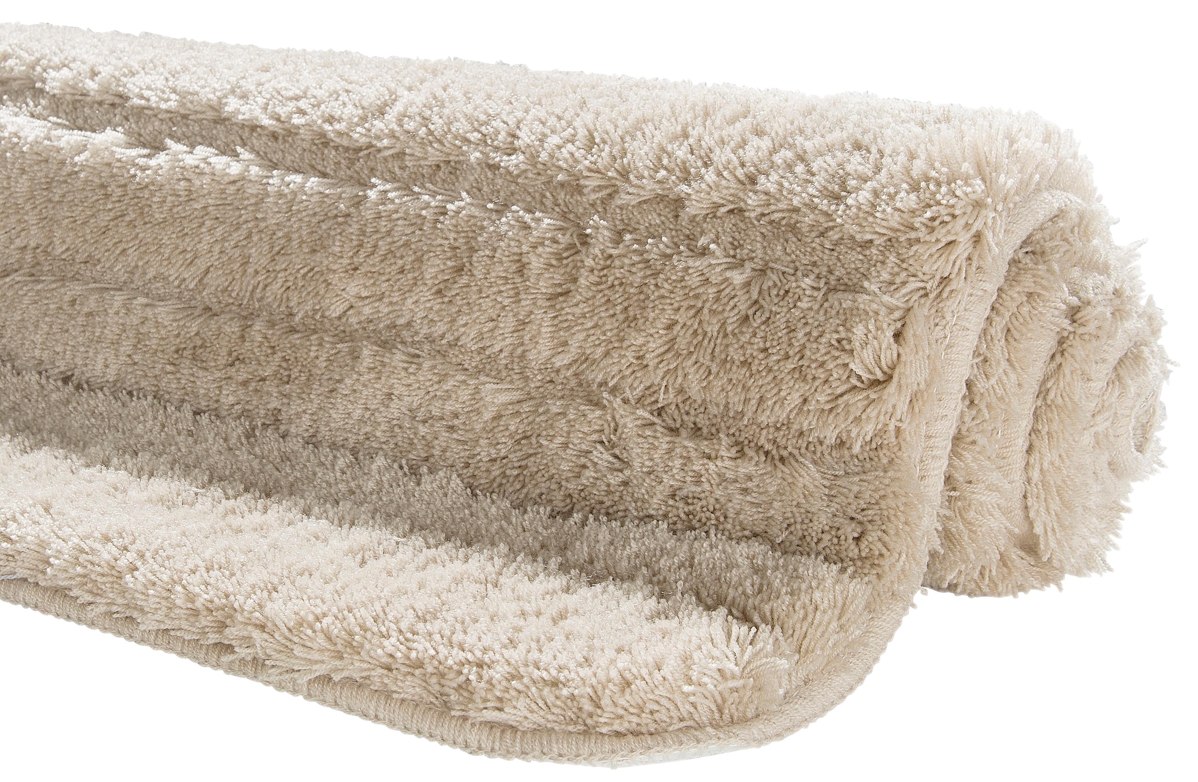 Möve Badematte »Loft, Badvorleger, Badezimmer Teppich« Höhe 30 mm rutschhemmend beschichtet fussbodenheizungsgeeignet | schnell trocknend | strapazierfähig Badteppich, Badematten auch als 2 teiliges Set & rund