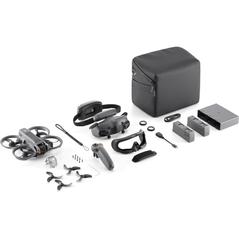 Drone Dji Avata 2 Fly More Combo trois Batteries
