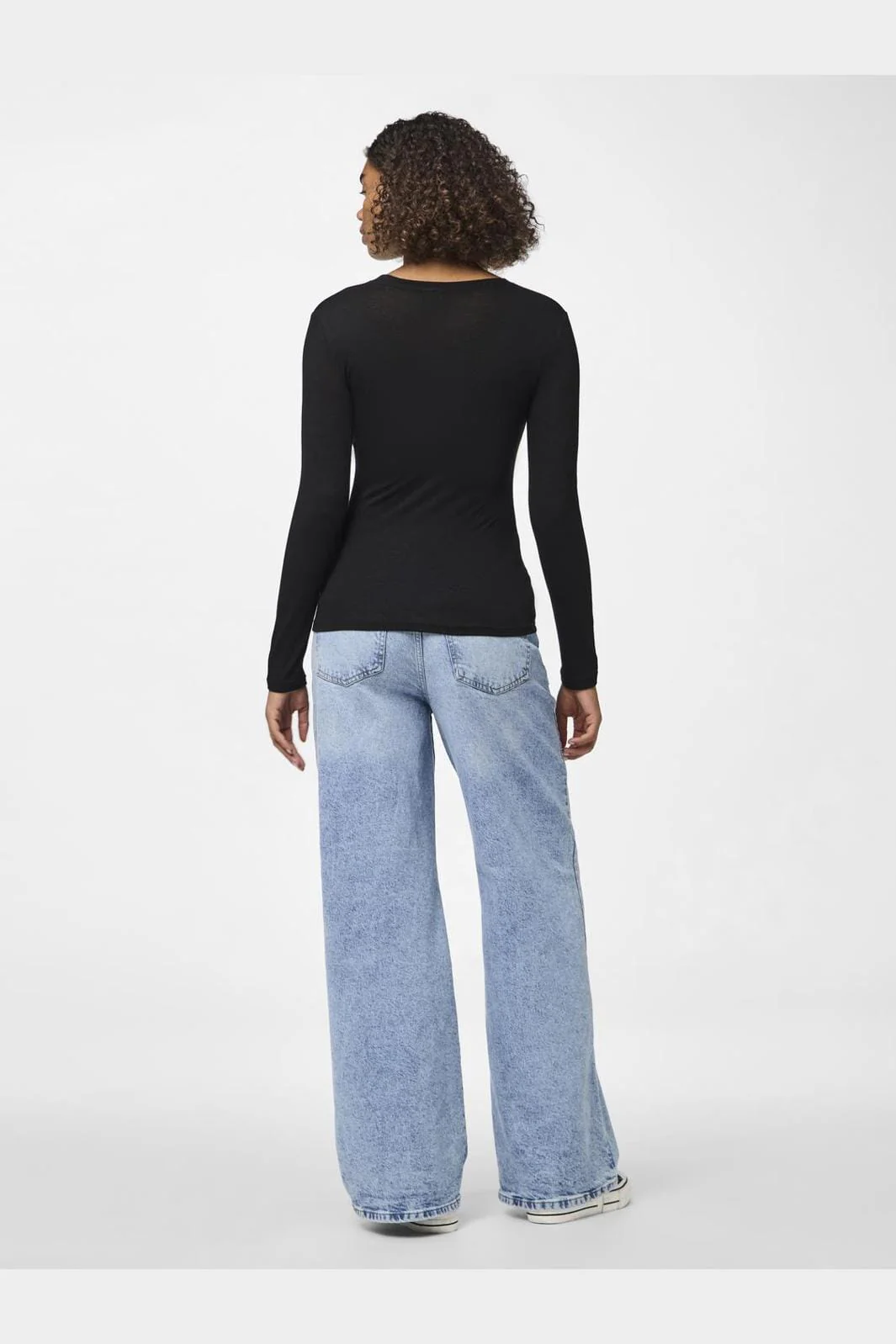 Pieces Pcmaria Ls Top 17151138 4549994 black