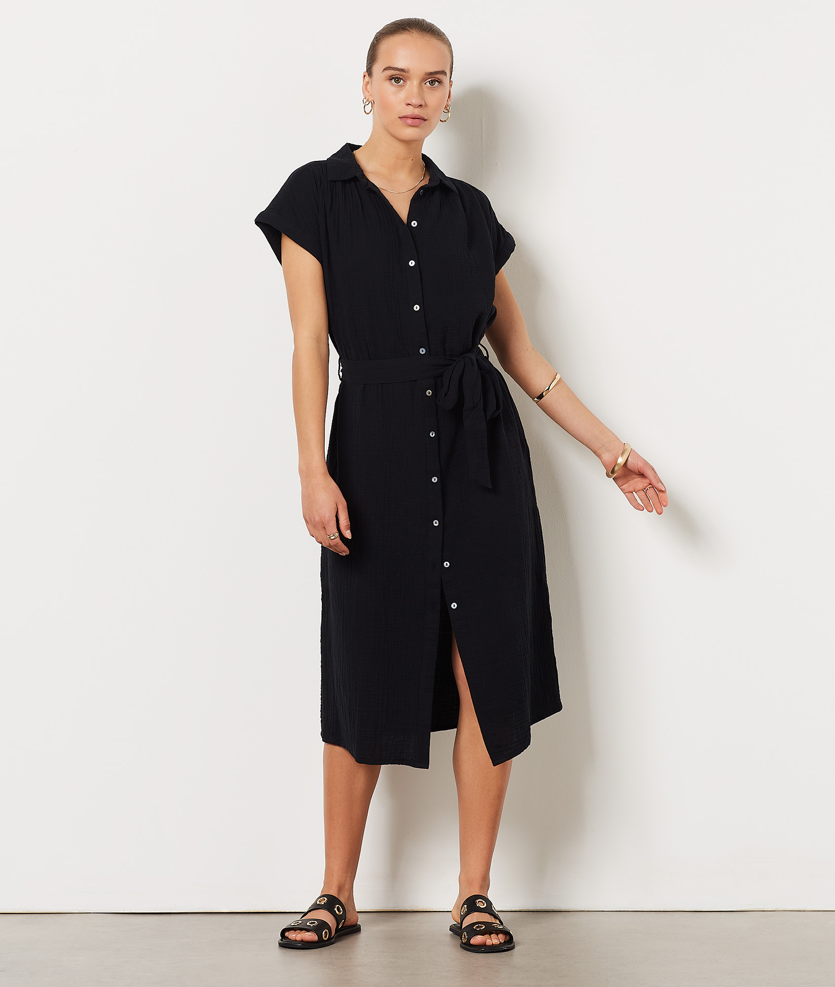 Robe longue 100% coton