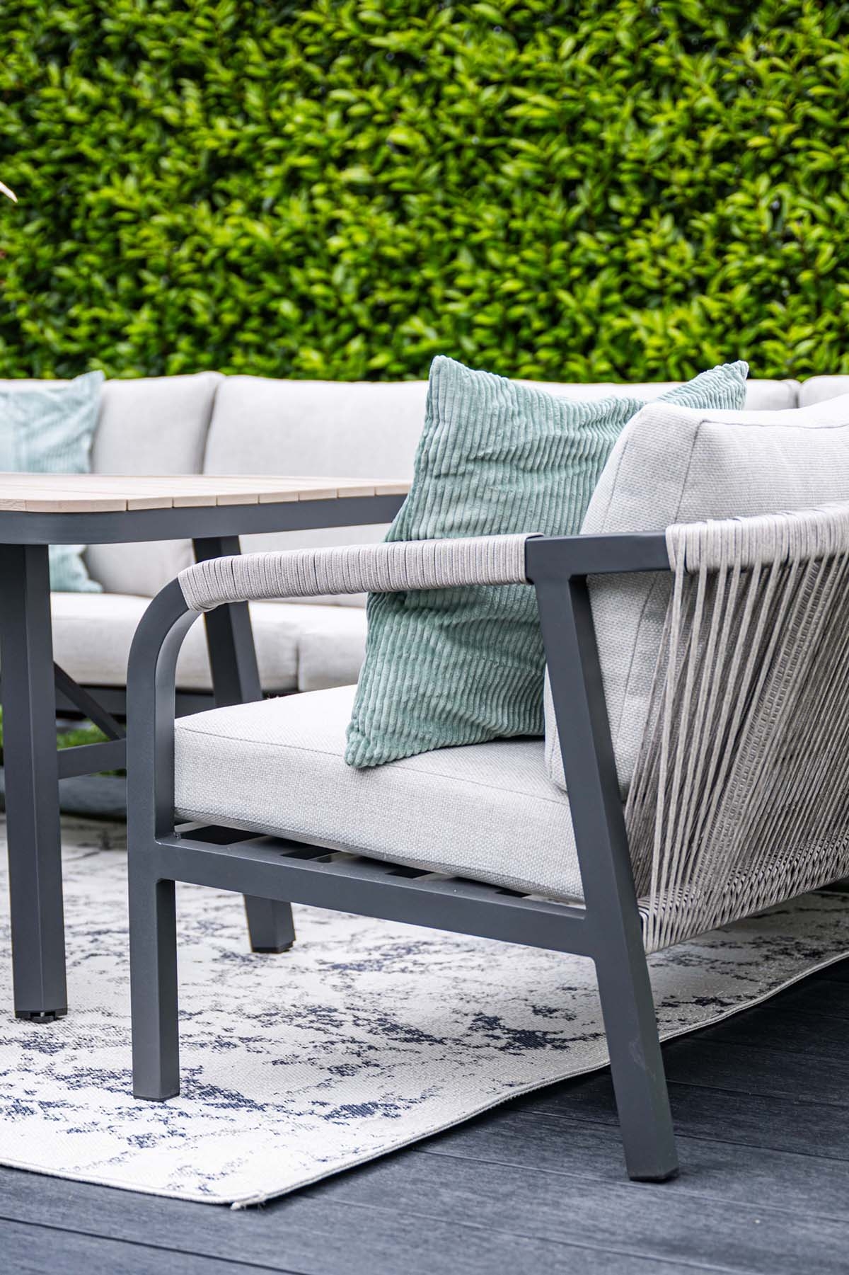Garden Impressions Monti lounge-diningset - Black