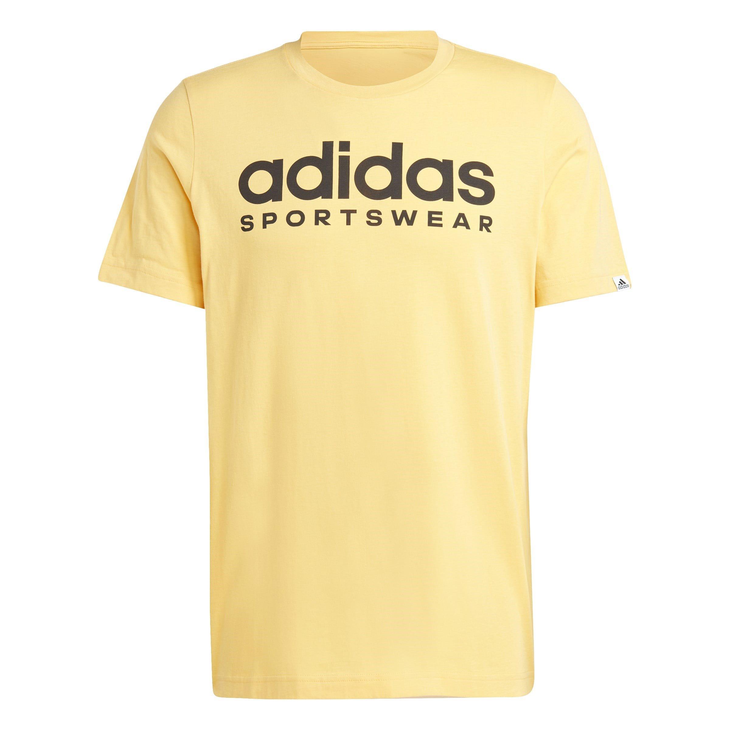 adidas Essentials Single Jersey Logo T-Shirt Mens