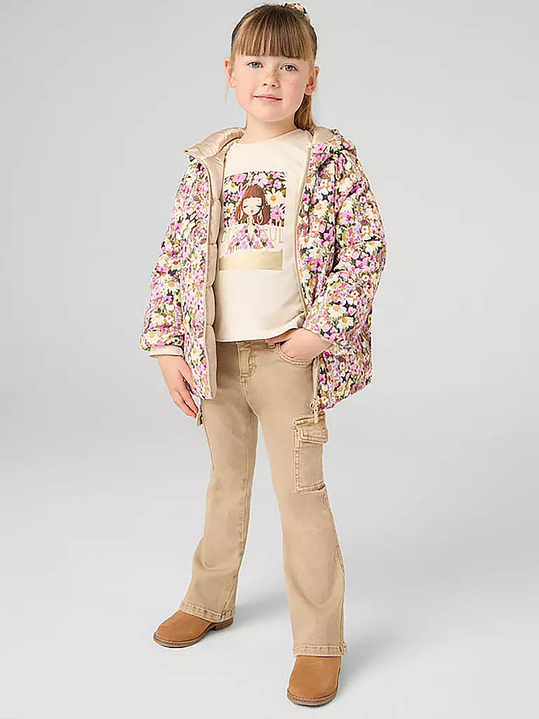 MAYORAL Mädchen Cargohose beige