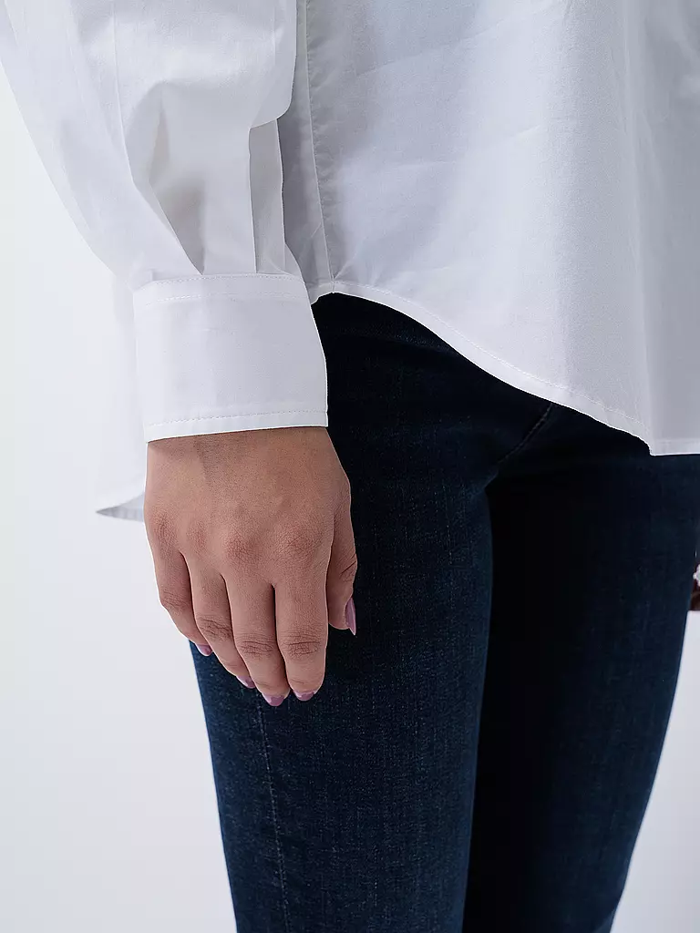 OFFICINE GENERALE Hemdbluse MAHAULT weiss