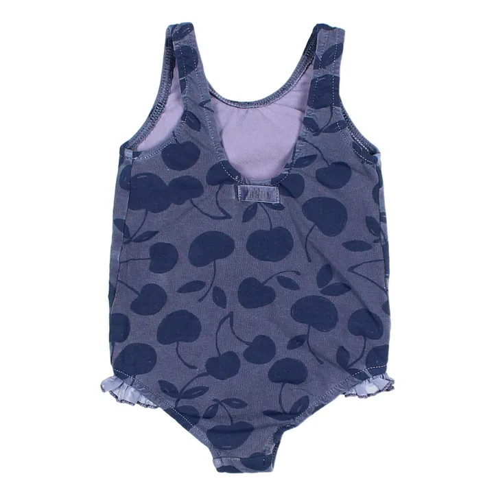 Búho Maillot 1 Pièce Cerises Bébé | Bleu