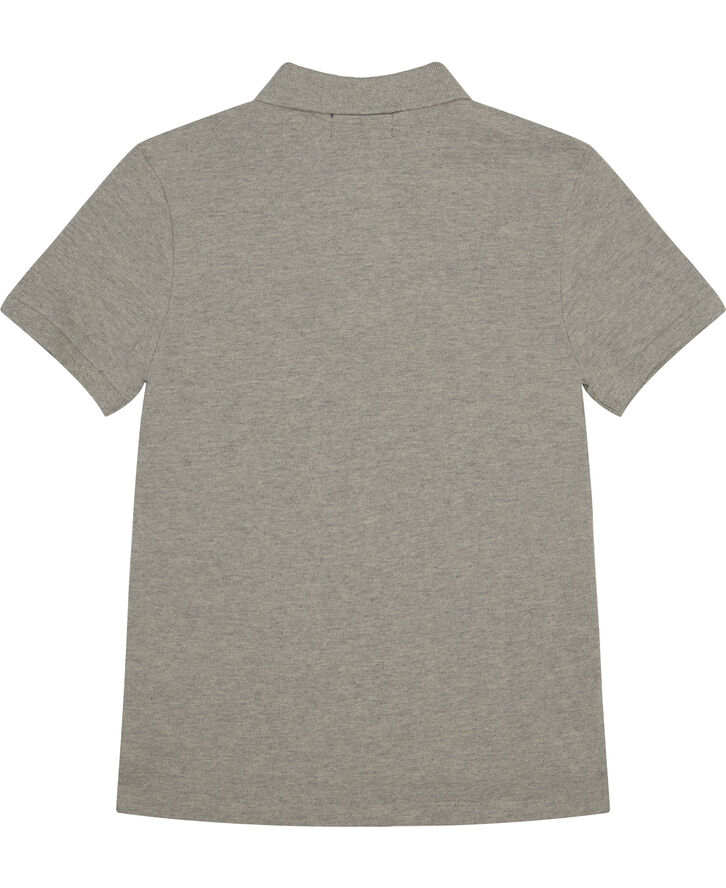 Polo Ralph Lauren Custom Fit Cotton Mesh Polo Grå