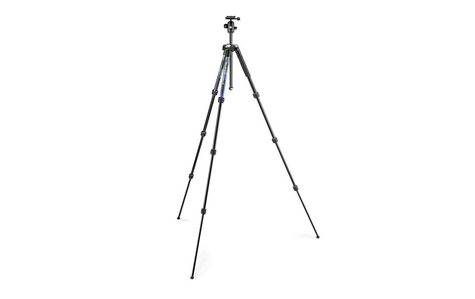 Stativ Element MII Traveler Aluminium – Blau<br>Perfekt geeignet für Hobbyfotografen