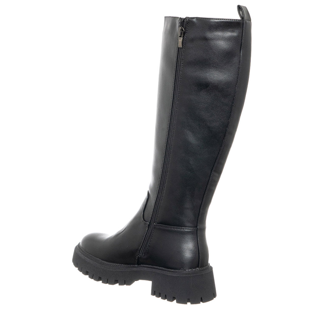 Patrizia Pepe Bottes en Cuir Alice noires - Talon 5 cm