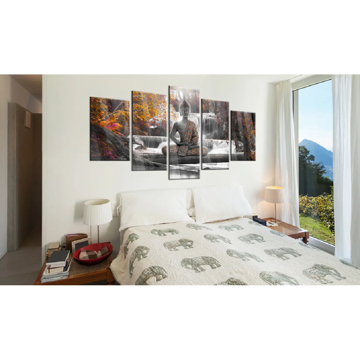 Decoshop26 Bouddha d'automne [5 Parts]