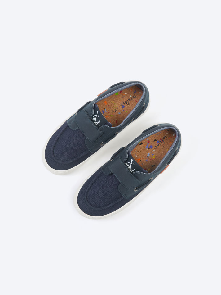 Sapato náutico - Azul Marinho