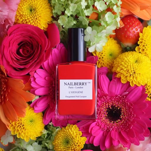 Nailberry L’Oxygéné Nail Polish, Cherry Cherie