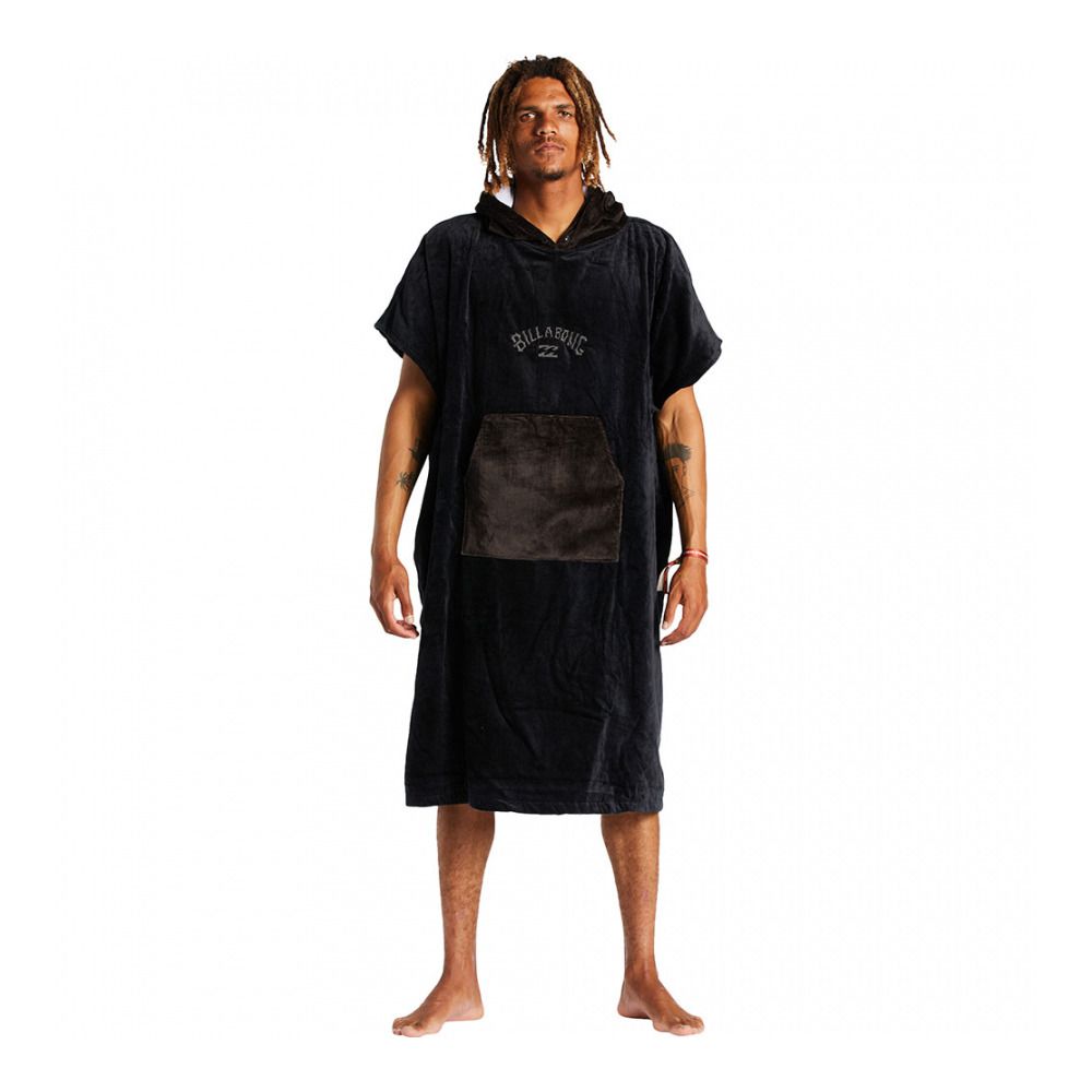 Billabong HOODED - Poncho Homme black