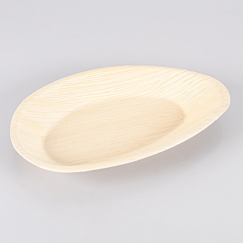 Lot de 6 assiettes ovales 'Pure'