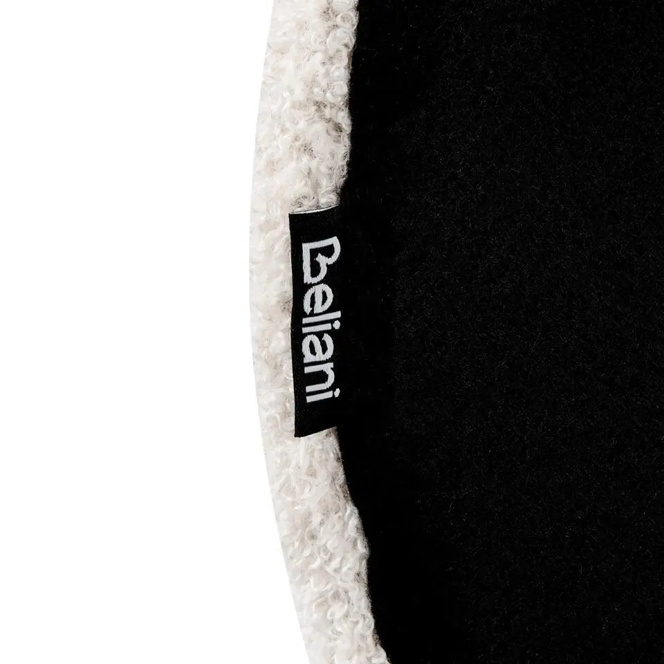 LESSAY - Tweepersoonsbed - Off-white - 180 x 200 cm - Bouclé
