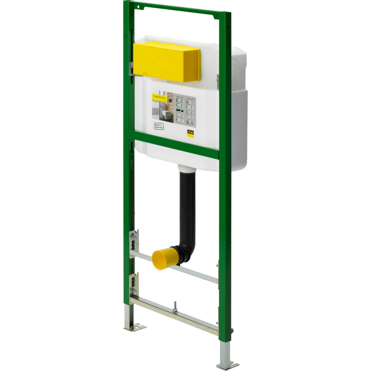 Viega Eco Plus WC-element 113x49cm m. inbouwres. 3-6-9 liter spoeling t.b.v.vloerst.