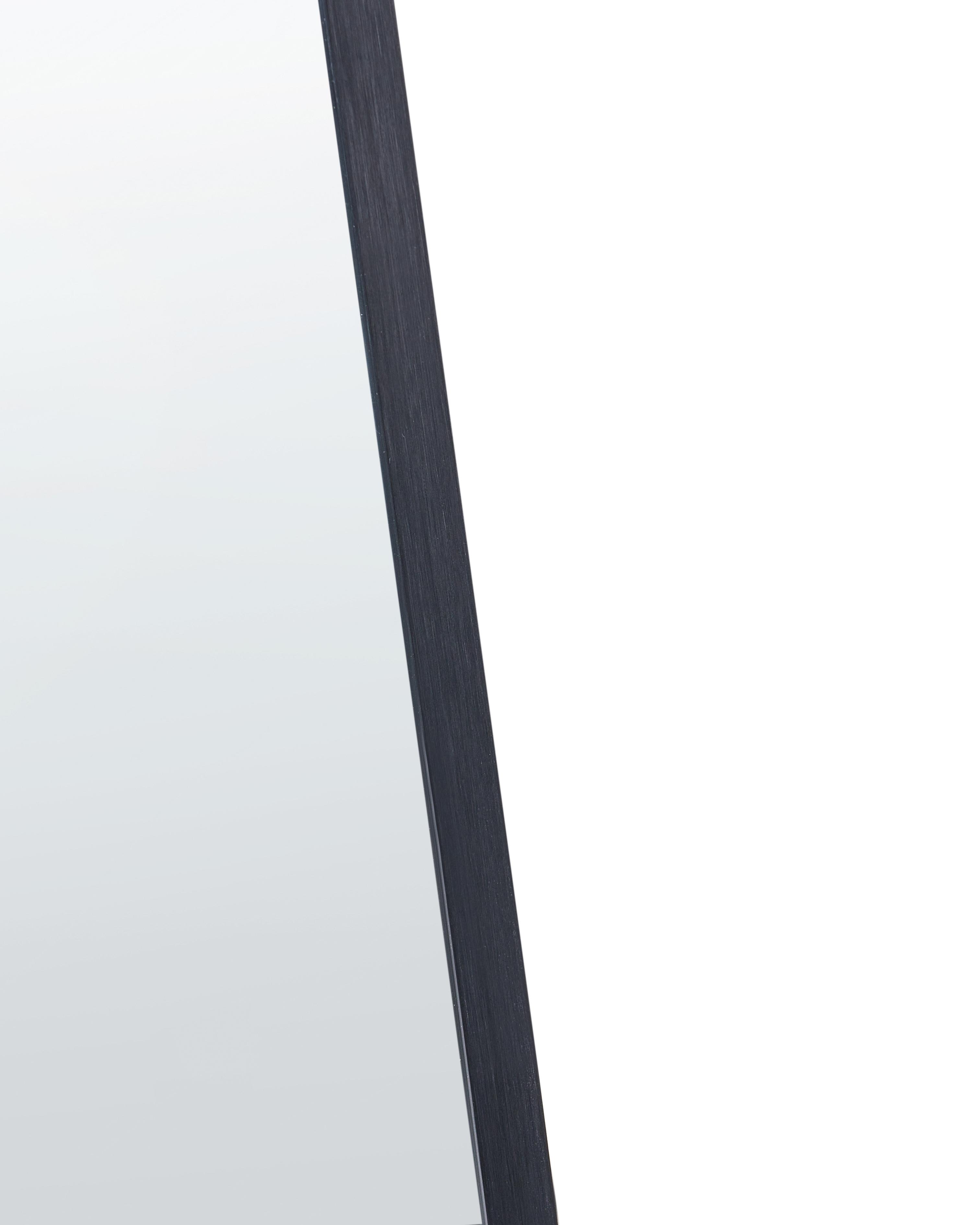 Wandspiegel SALINS 47 cm 160 cm Metaal Zwart