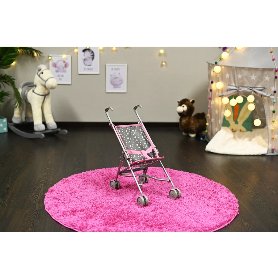 knorr toys® Puppenbuggy Sim - star grey