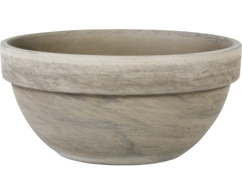 Plantenschaal Levy klei Ø 26 cm H 13 cm basalt