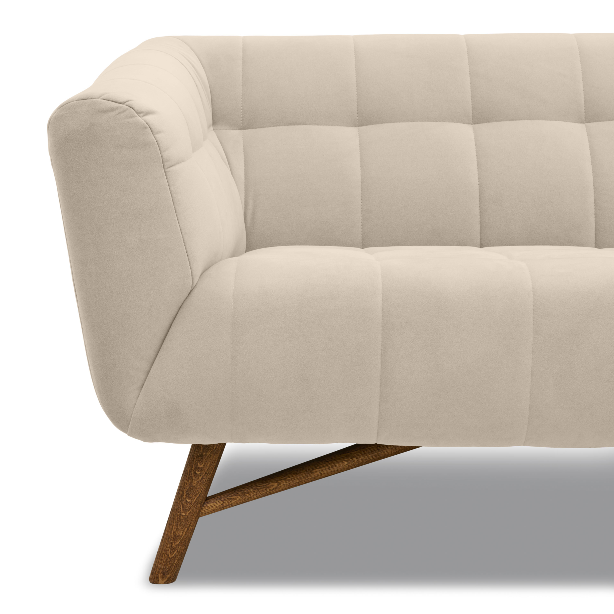 3-zitsbank Flame seven ivory