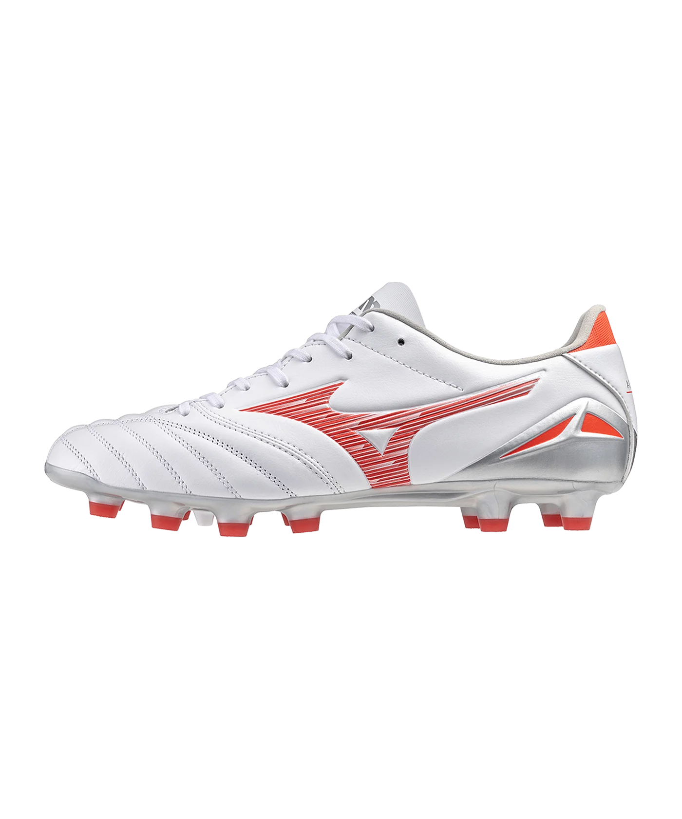 Mizuno Morelia Neo IV Pro FG Charge Weiss Rot F60