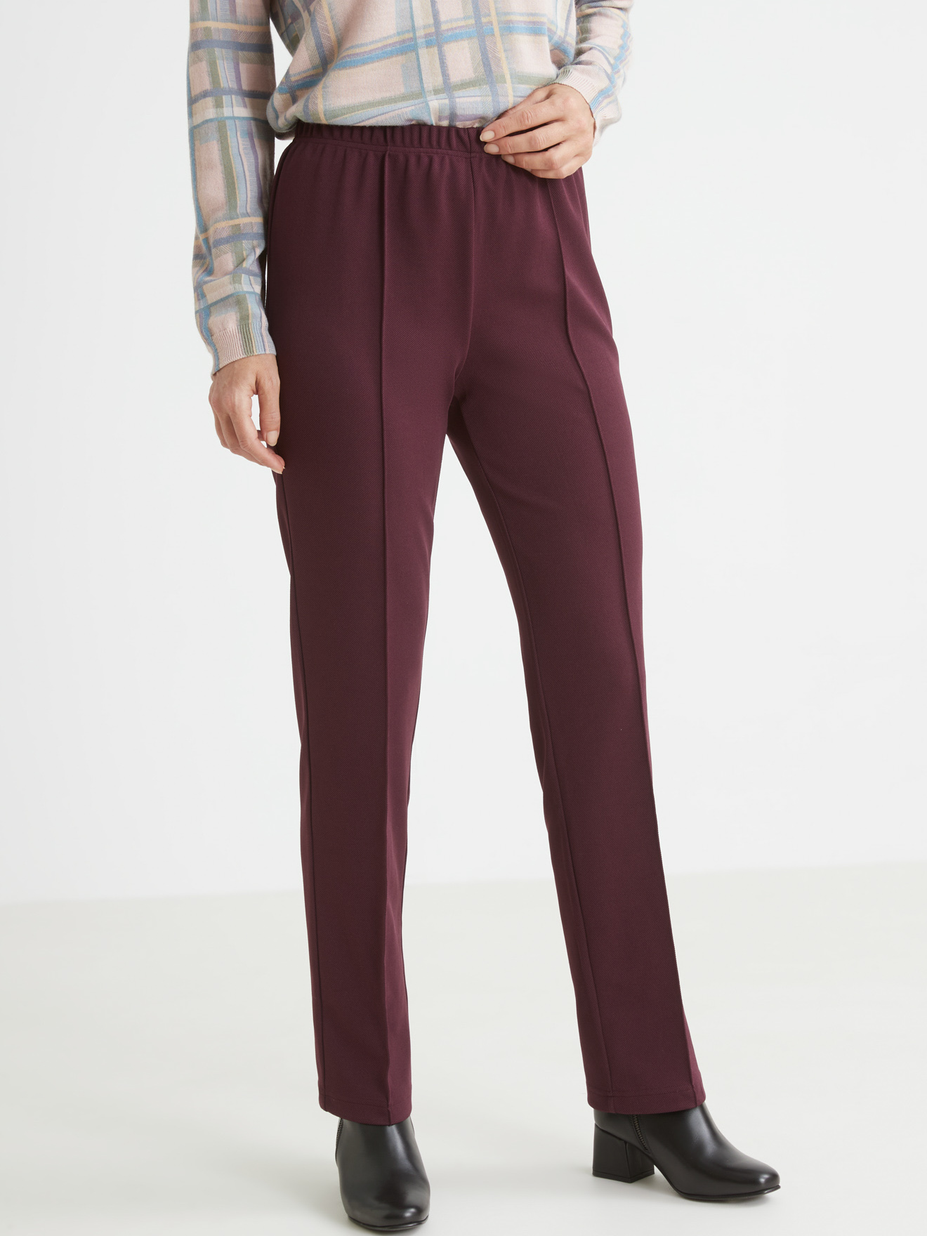 Pantalon en maille stature + d'1,60m