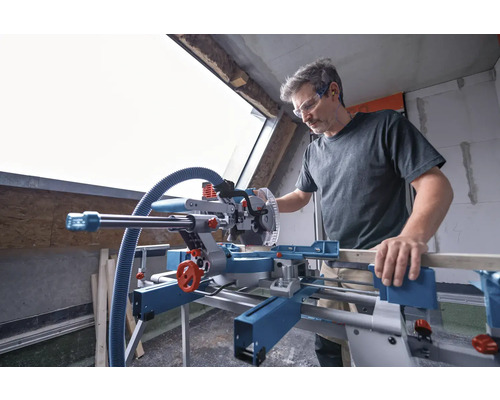 Bosch Professional GCM 18V-216D BITURBO Accu afkortzaag/paneelzaag, inclusief 1 x cirkelzaagblad, zonder accu en lader