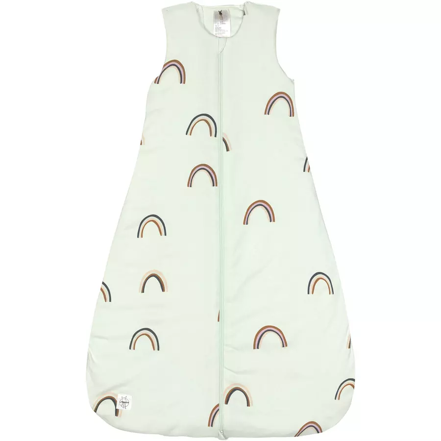 LÄSSIG Babyschlafsack Regenbogen mint