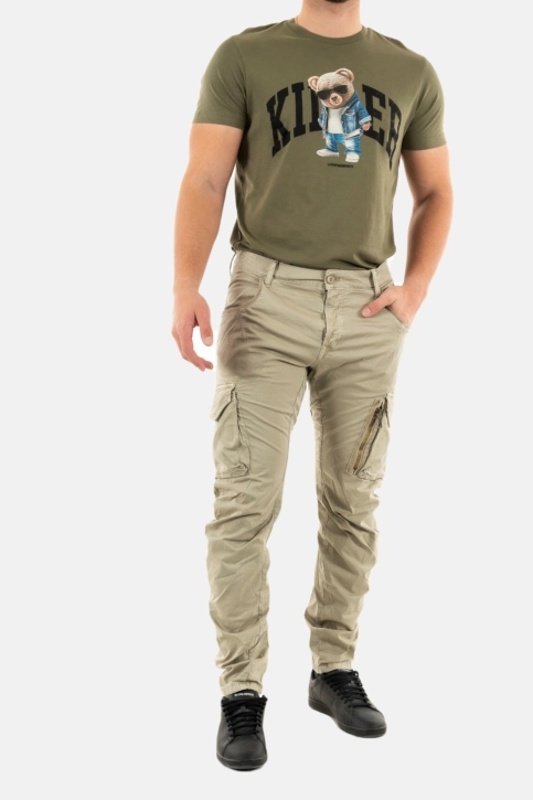 Pantalons Le Temps Des Cerises alban 0451 laurel oak