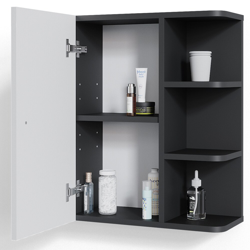 Vicco Hängeschrank Fynn Badschrank Badezimmerschrank mit Ablagen Badregal