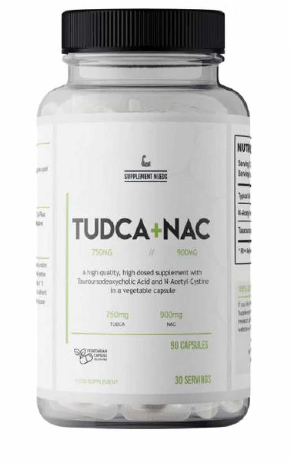 Suplemento Necessário: TUDCA + NAC 90 Cápsulas