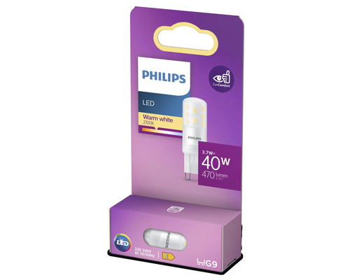 LED-pinlamp G9/3,7W (40W) helder 470 lm 2700 K warm wit
