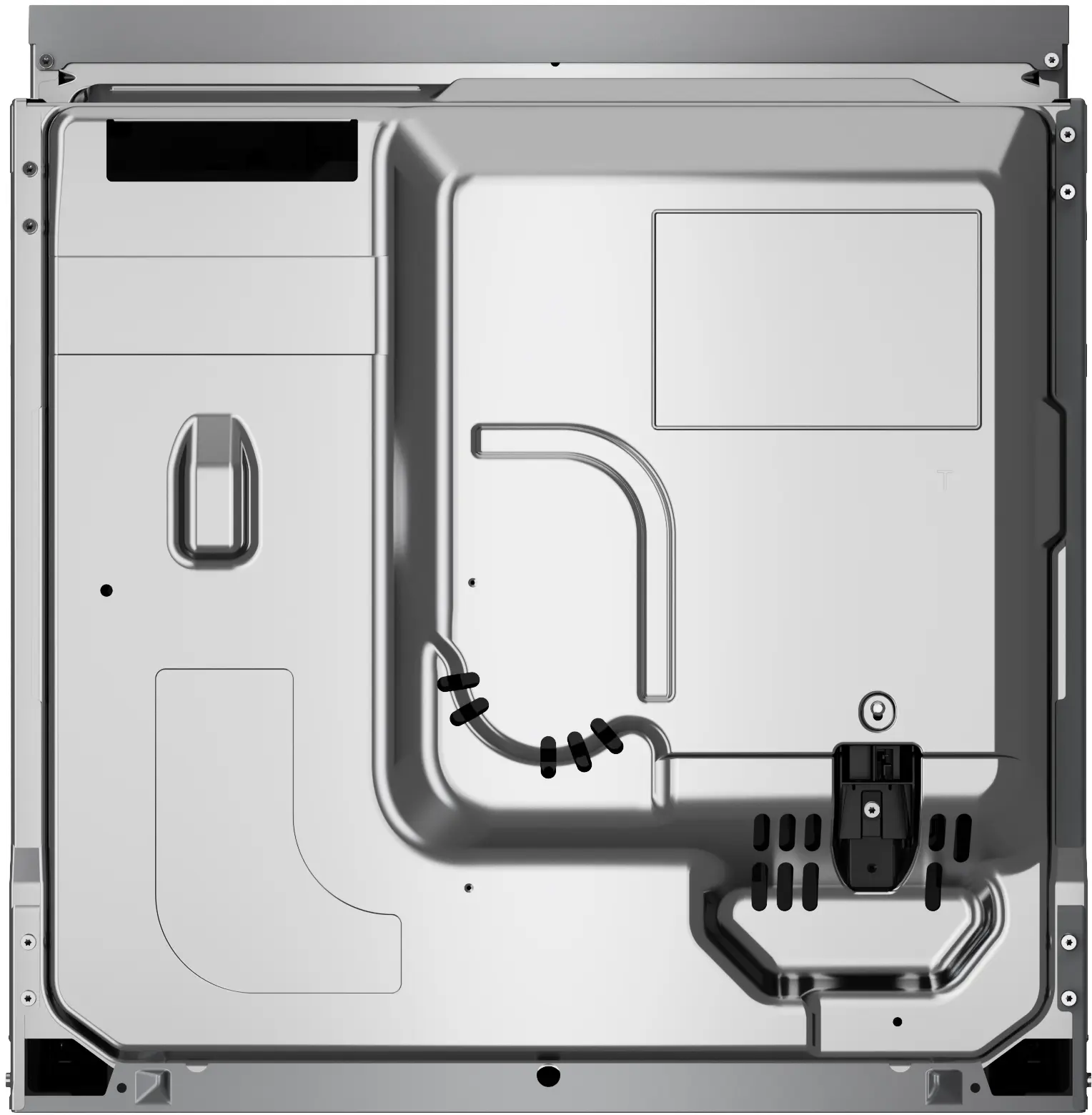 Serie 8 Bakoven met magnetron 60 x 60 cm Zwart