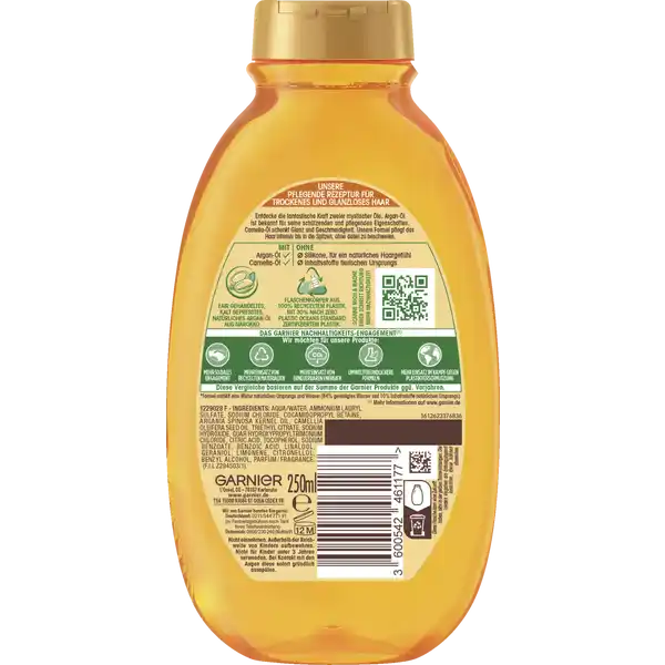 Shampoo Argan & Camelia-Öl Trockenes & Glanzloses Haar