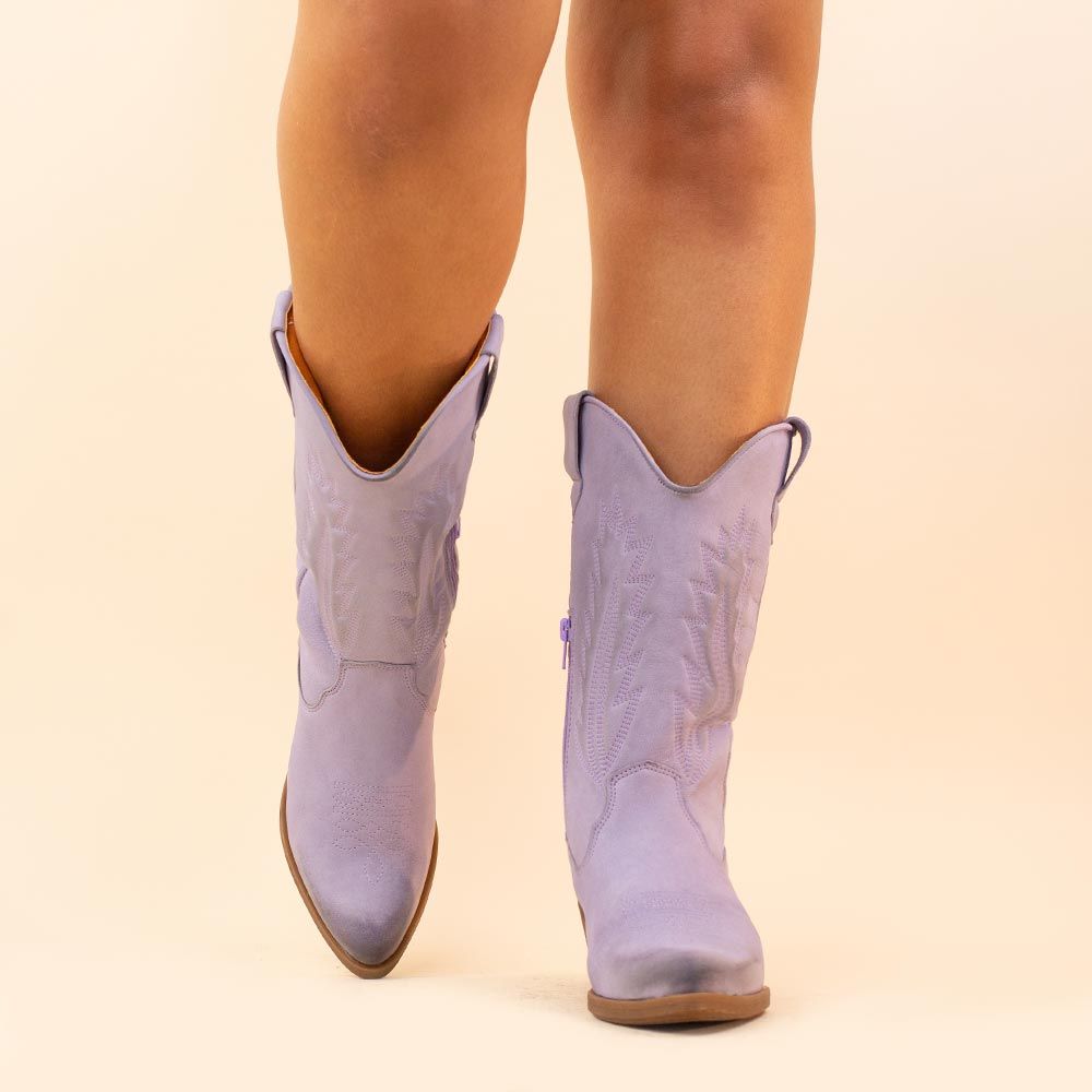 La Pintura cowboyboots Varsy lila