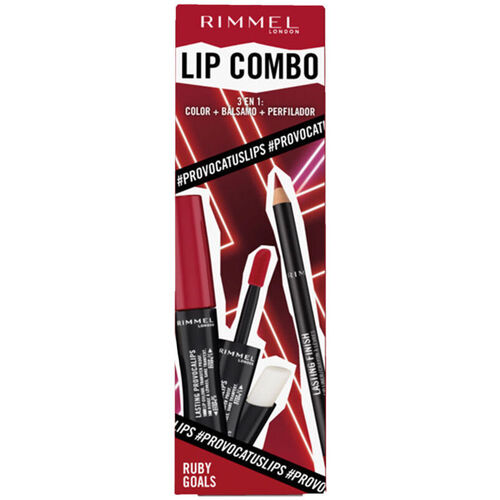 Rimmel London - Lip Combo Provocalips Lote ruby Goals