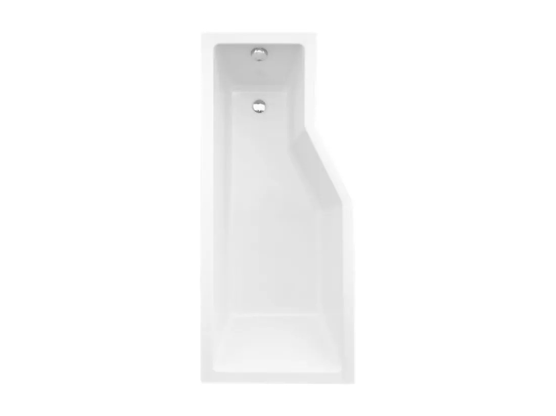 Baignoire asymétrique MATIK II 150 ou 170 cm, GAUCHE - Dimensions: 150cm
