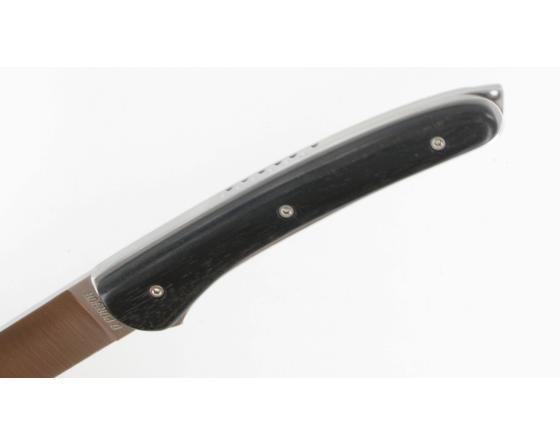 Le Chignore Ebène Couteau de poche par David Ponson
