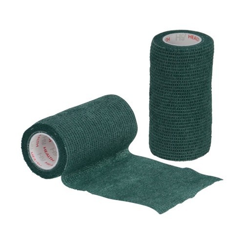 Bandagem Sportwrap para cavalos, verde-caçador