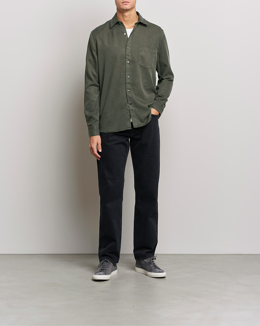 A Day's March Daintree Lyocell Shirt Olive