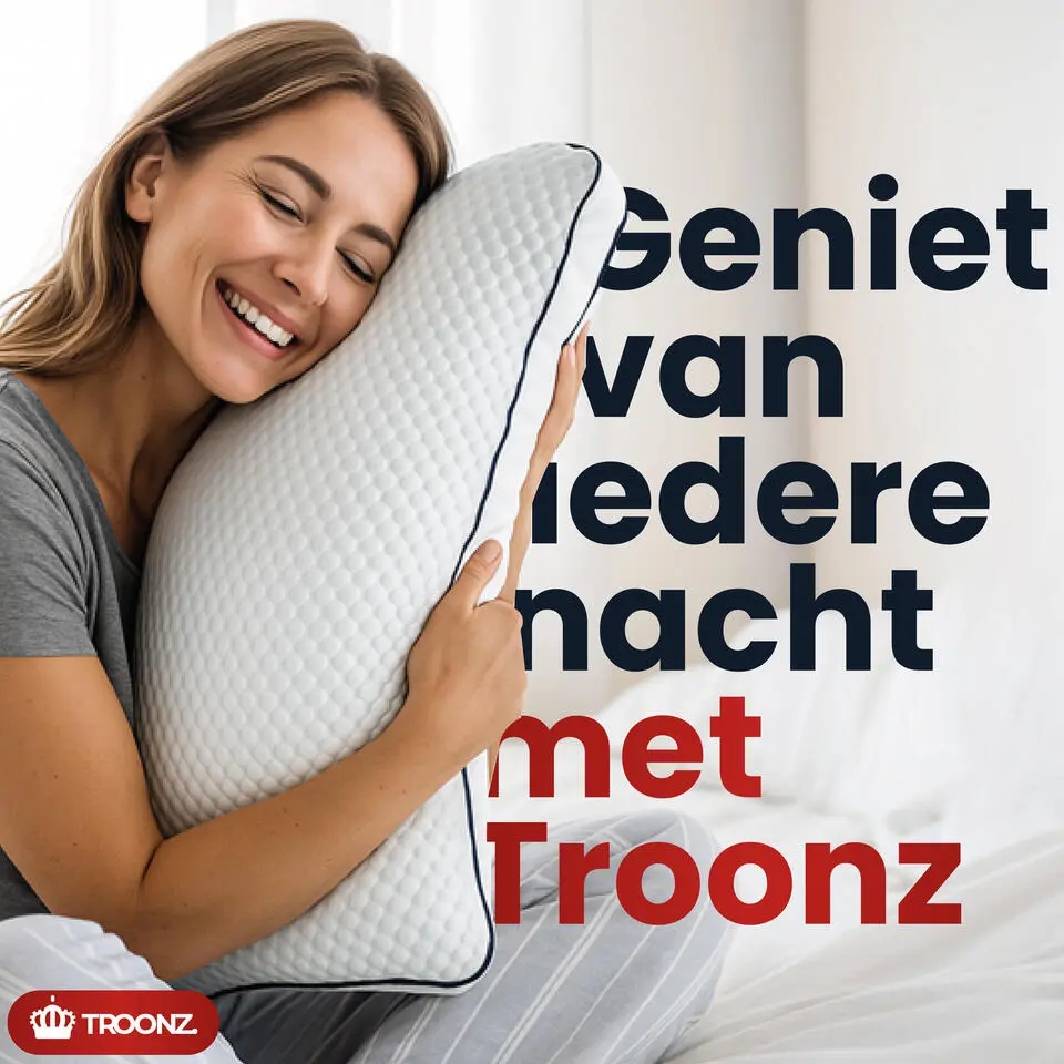 Troonz Hoofdkussen Dreamscape Plus - Ergonomisch - 60 x 70