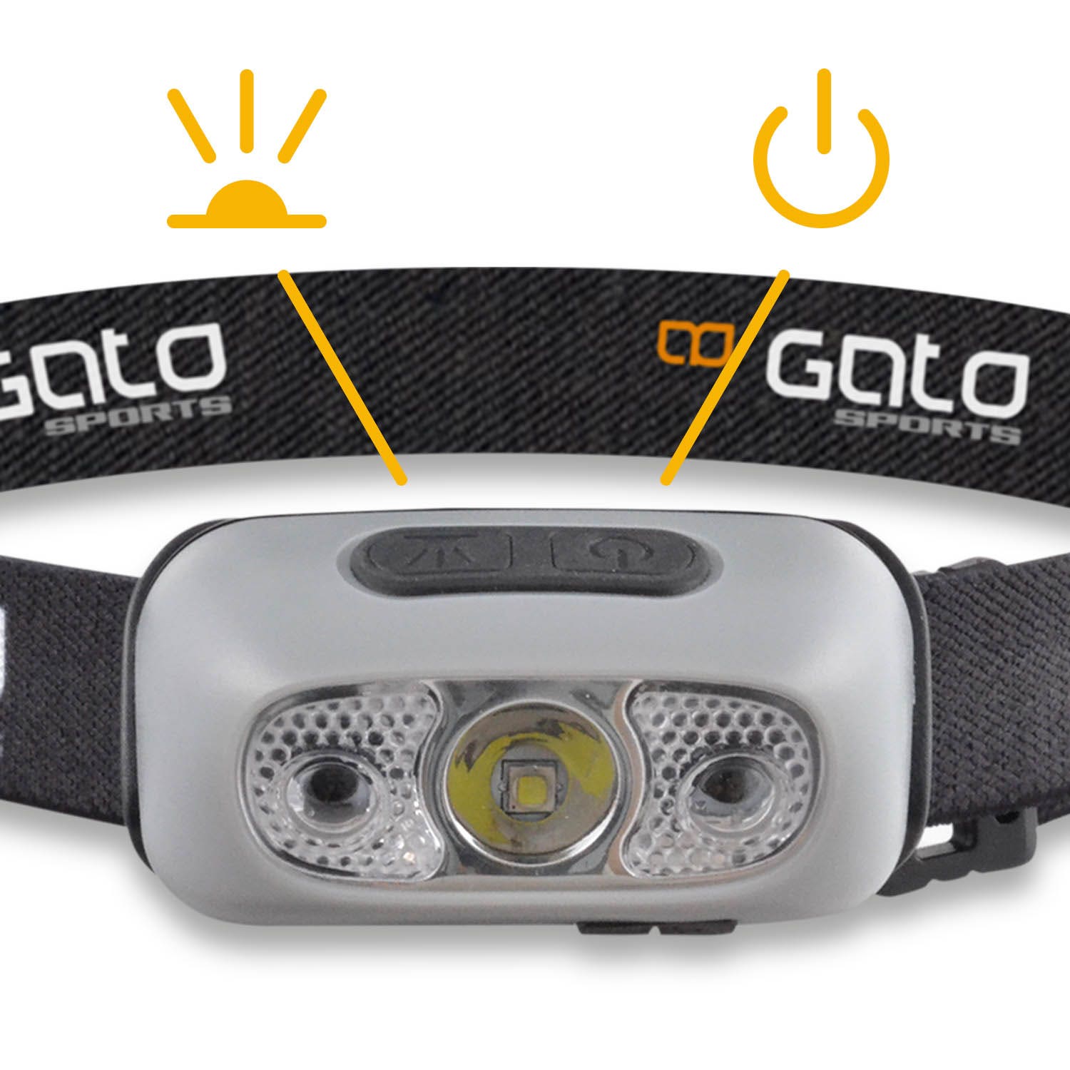Gato  Head Torch USB