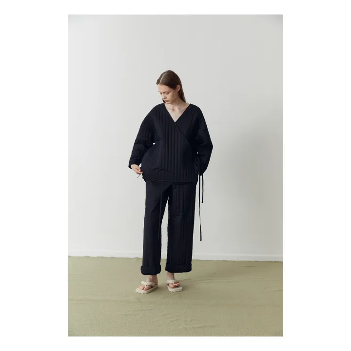 Deiji Studios Veste The Curved Matelassée | Noir